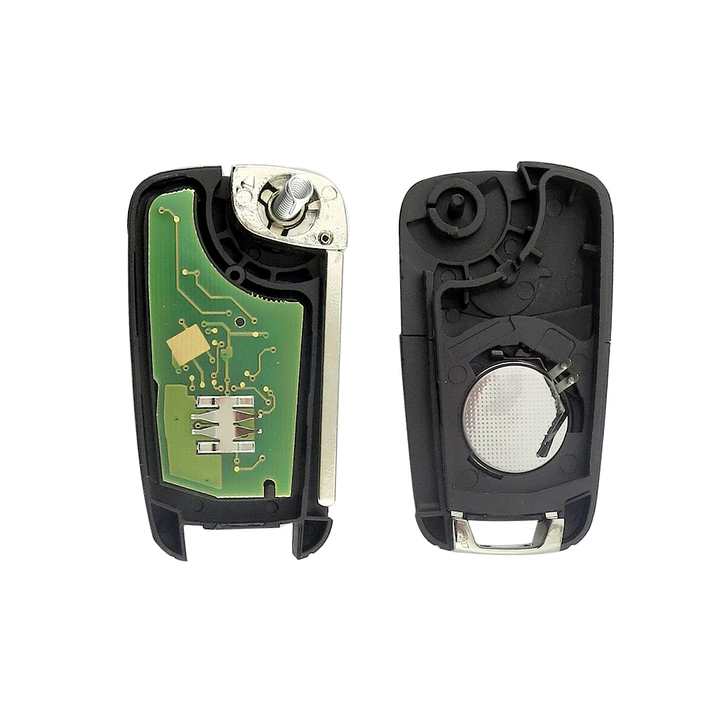 OkeyTech 3 кнопки Складной Дистанционный флип Автомобильный ключ для Opel Vauxhall Corsa Astra