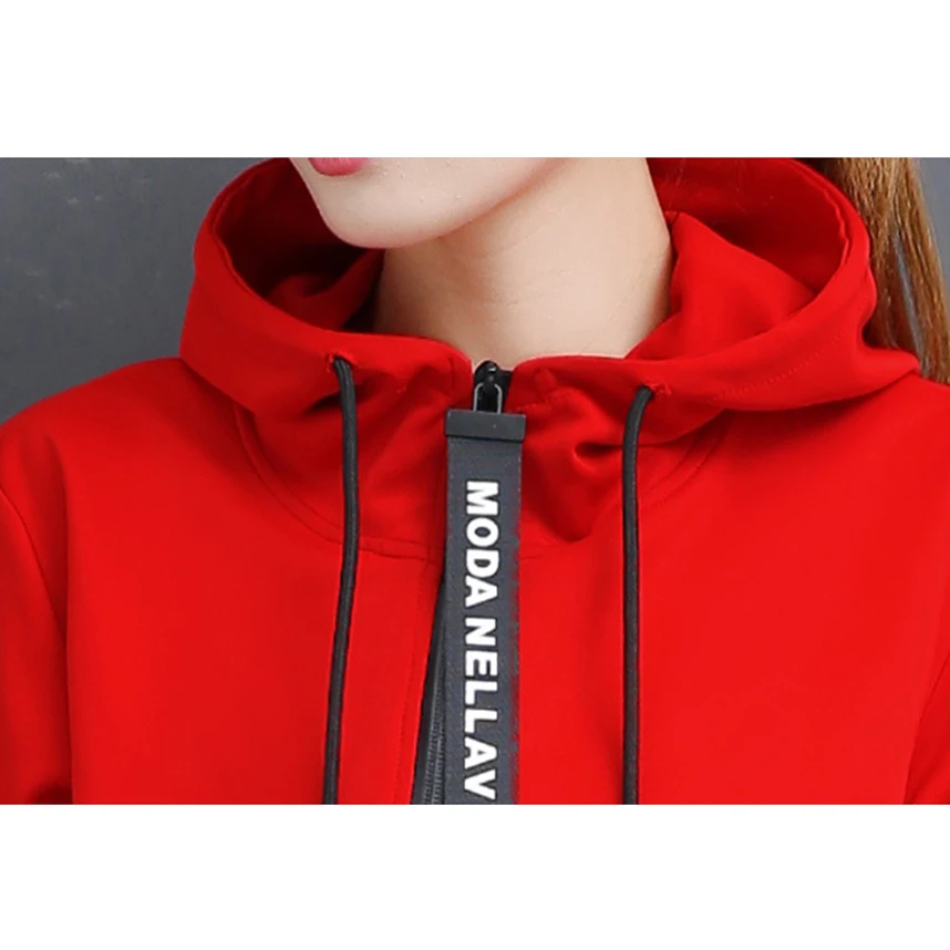 2018 осенний корейский новый спортивный костюм женский Повседневный Спортивный