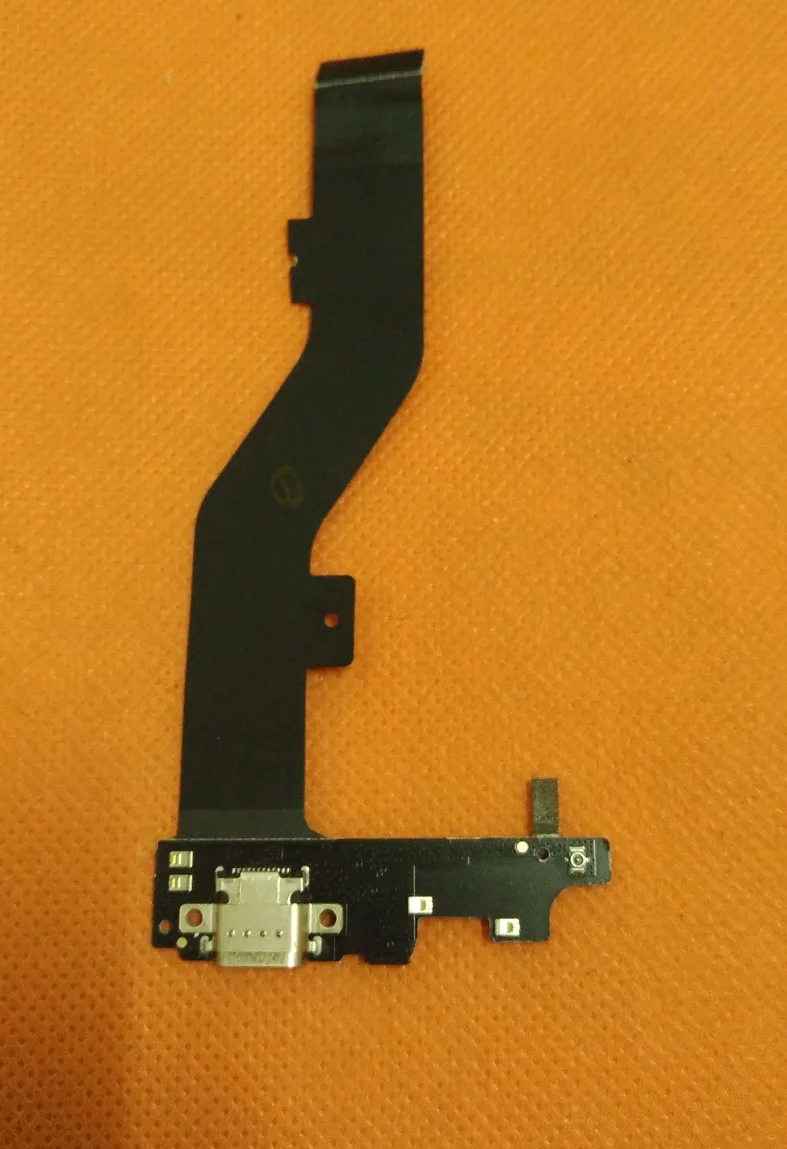 Подержанная оригинальная зарядная плата с USB-разъемом и микрофоном для LeTV 1S X500 Helio