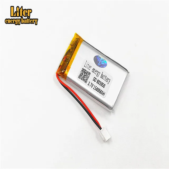 XHR-2P 2 54 1500mAh 803050 3 7 V литий-полимерная батарея 803048 Беспроводная машина для
