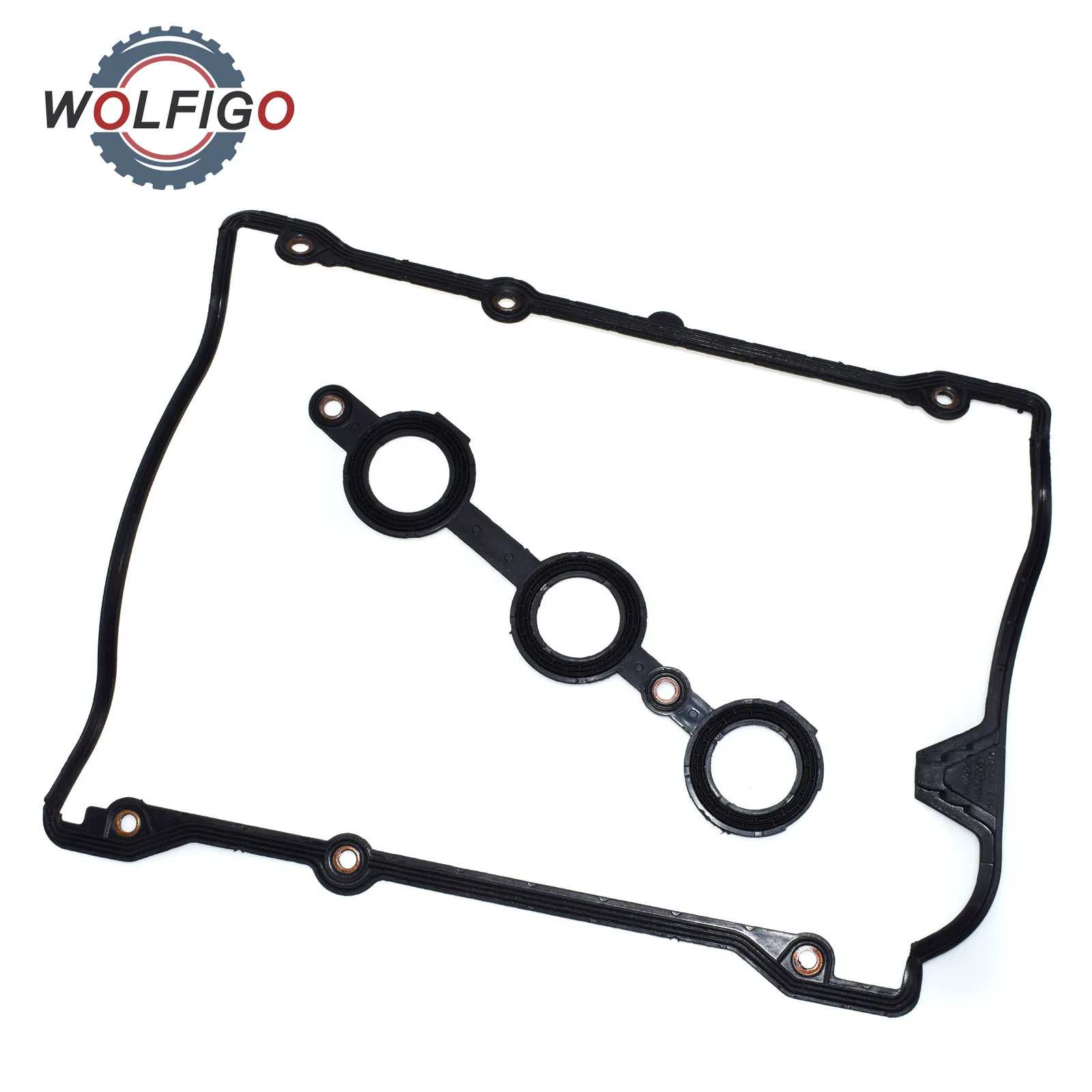 WOLFIGO прокладка крышки клапана крышка головки цилиндра для Audi A6 A4 Allroad VW Passat Skoda Superb