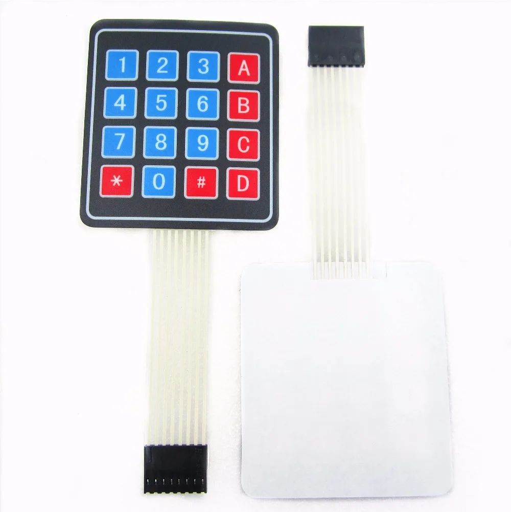 10 pcs High Quality 4x4 Matrix Array 16 Key Membrane Switch Keypad Keyboard Control Panel Microprocessor | Компьютеры и офис