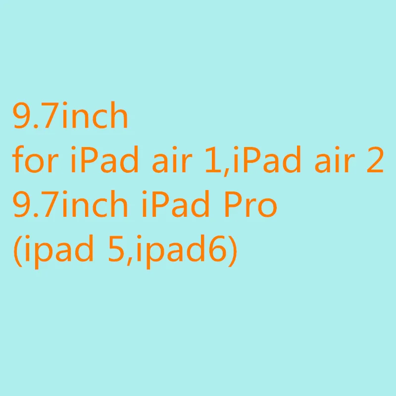 Ультра прозрачный защитный чехол из закаленного стекла для Apple iPad 5 6 mini 5 1 2 3 4 iPad Air 1 2 iPad pro 9,7" - Цвет: for ipad 56