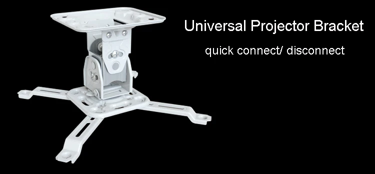 H120 полный движения Универсальный кронштейн для проектора потолочное крепление