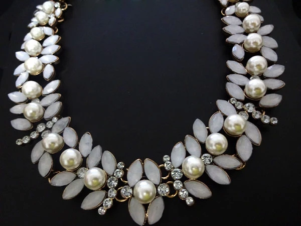 Женское винтажное ожерелье N2174 модное жемчужное | Украшения и аксессуары