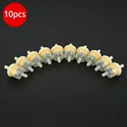 10 шт. Карманный Масляный фильтр для автомобиля, велосипеда, бензина, бензина, жидкого топлива, фильтр для универсального скутера, мотоцикла, мотора