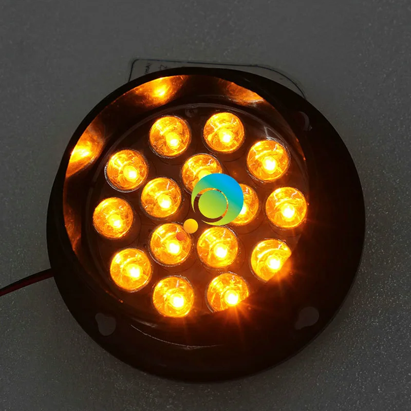 

82mm LED pixel cluster Best quality lamp LED color YELLOW flashing light arrow board parts