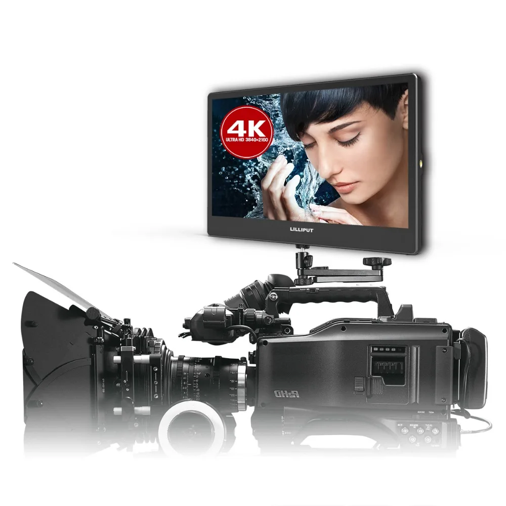 Lilliput A12 первый в мире ультра тонкий 12,5 дюймов ips 4K 3840x2160 камера полевой монитор 3G-SDI, 4K HDMI, Displayport вход