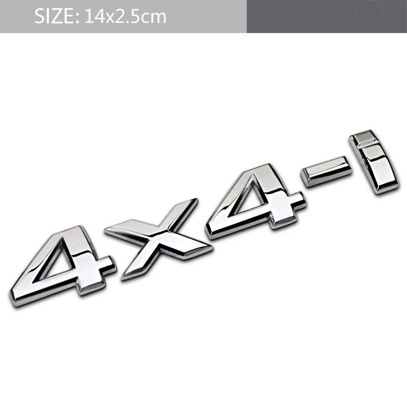 Авто задний 2,5 4X4-i наклейка для Nissan X-trail Tiida Altima Qashqai лист Juke Note T32 T31 муранская наклейка Объем двигателя украшения - Название цвета: 4X4-i