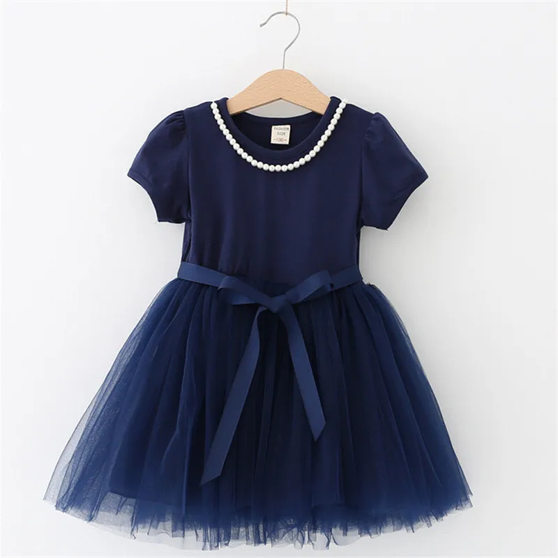Новое поступление детское летнее платье модель 2019 года модное принцессы с