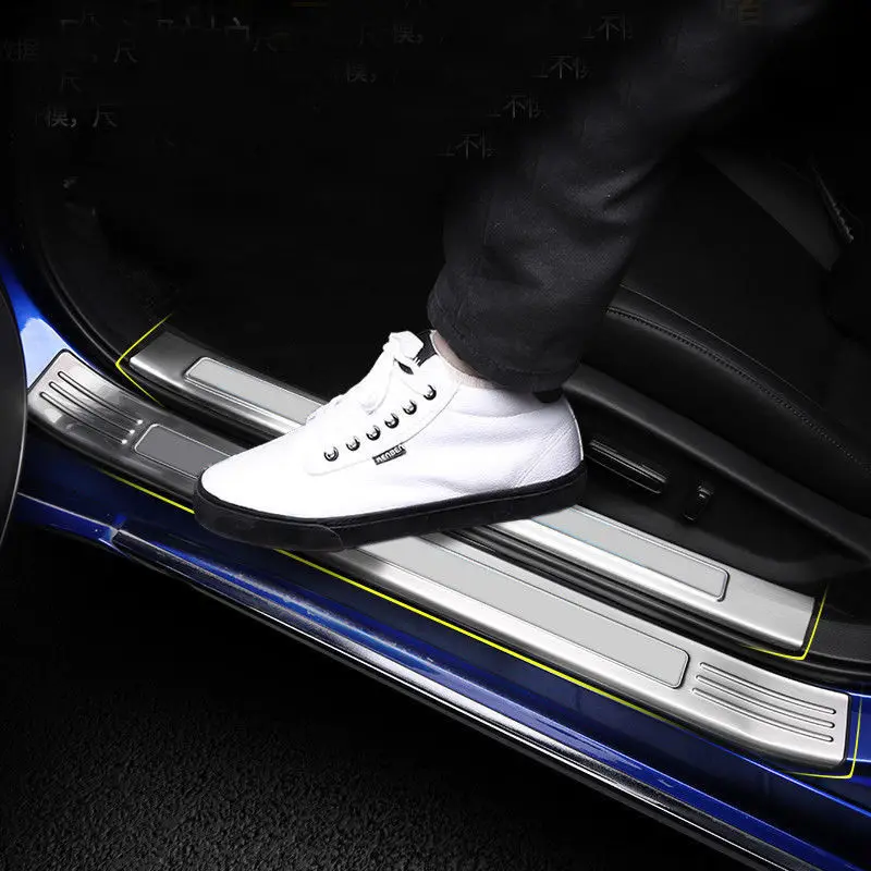Крышка порога для наружной и внутренней двери 8 шт. Honda Accord 2018|Хромирование| |