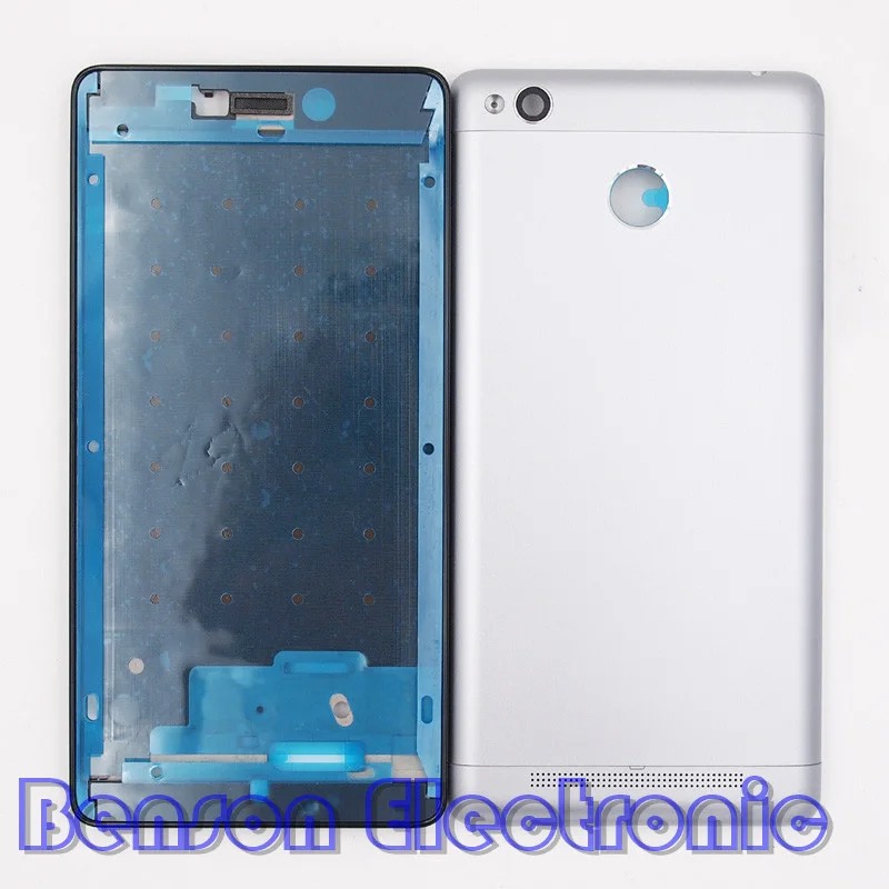 BaanSam Новый ЖК держатель передняя рамка батарея задняя крышка для Xiaomi Redmi 3s 3 Pro