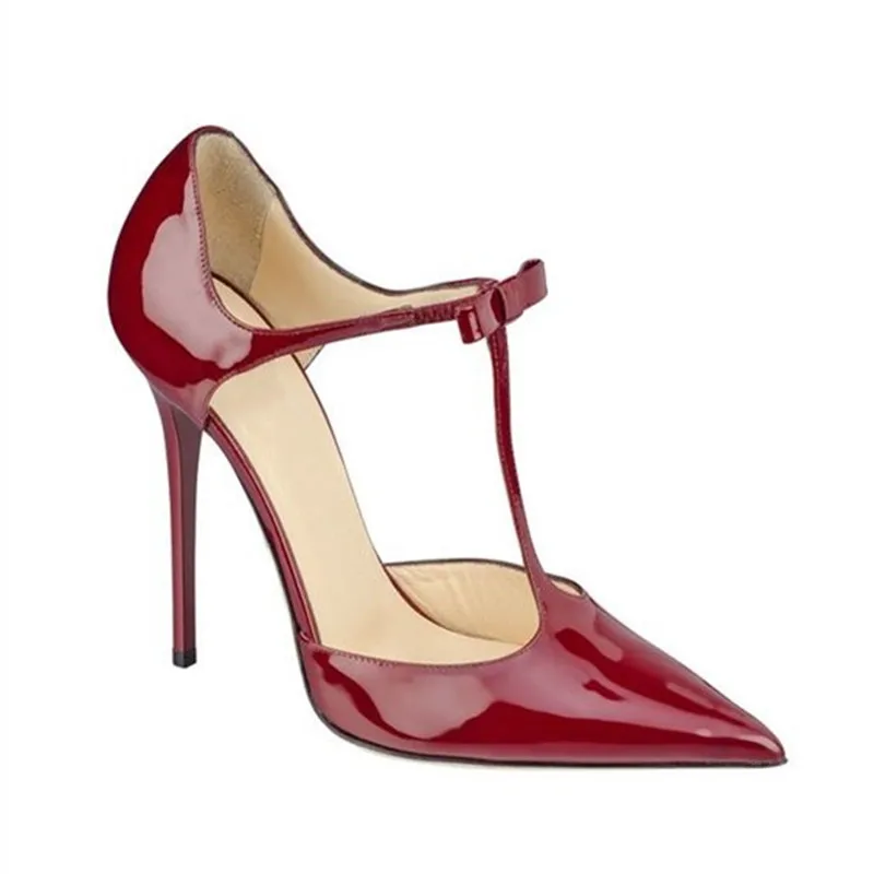 

Туфли-лодочки женские на высоком каблуке, с бантом и острым носком