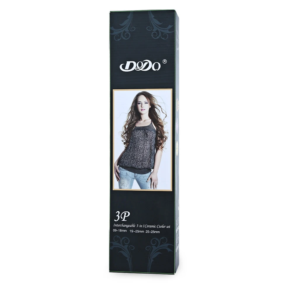 DODO 3 в 1 щипцы для завивки волос ухода укладки сменные части зажим утюжок набор