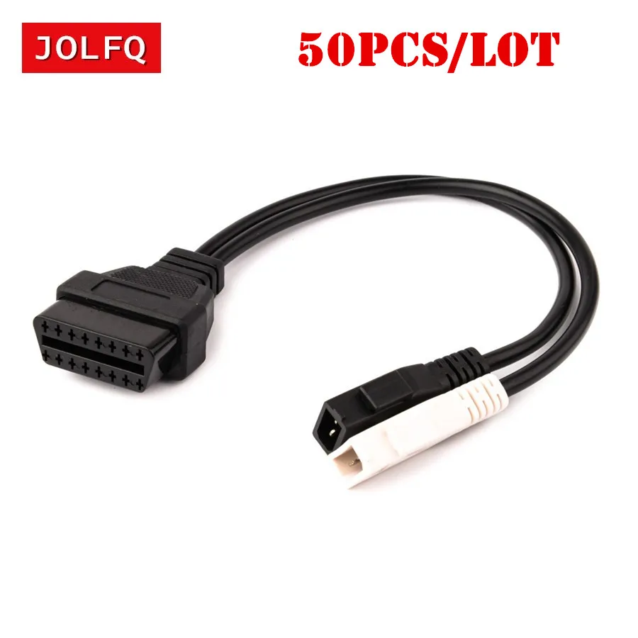 50 шт./лот DHL Бесплатная доставка OBD2 VAG COM адаптер Соединительный кабель для AUDI VW Skoda