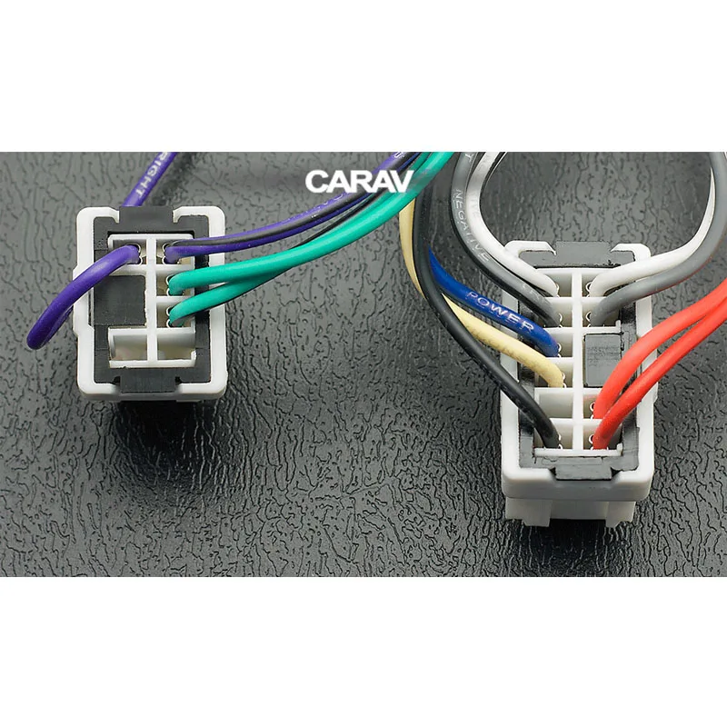 Радиоадаптер CARAV 12-120 ISO для NISSAN 2003 + (выбранные модели) жгут проводов соединитель