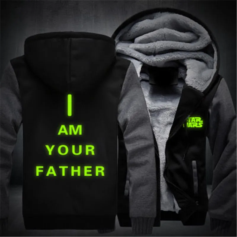 Dropshiping Для мужчин женщин Star Wars Hoodie Дарт Вейдер рыцаря Зимние флисовые кофты