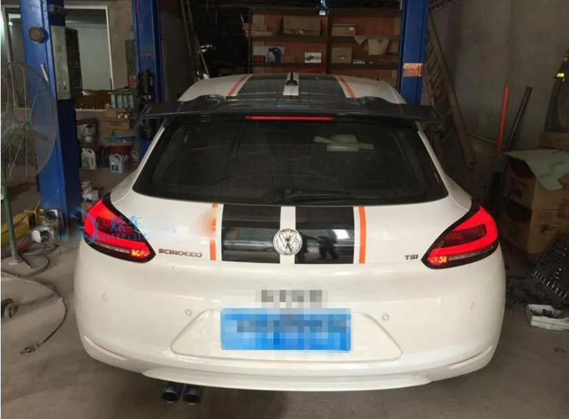 Бампер лампа для Scirocco фар 2008 2009 2010 2011 2012 2013 светодиодный фонарь для поло DRL Объектив Двойной Луч Ксеноновые