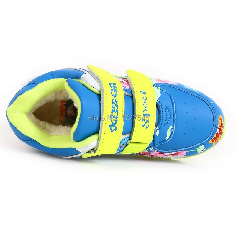 2015 Winter Korean fashion casual shoes women plus velvet warm LED electronic light | Детская одежда и обувь