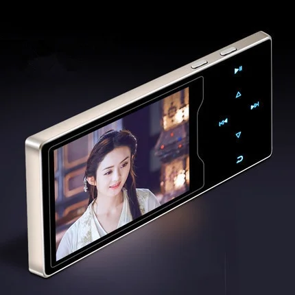 gold RUIZU D08 MP4-плеер 2,4 дюймов HD большой экран 8 Гб 16 Гб Память FM Электронная книга HIFI без потерь Звук Музыка Видео плеер - Цвет: gold