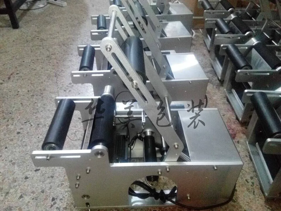 Мт-50 полуавтоматический круглая бутылка этикетировочная машина этикетировочное