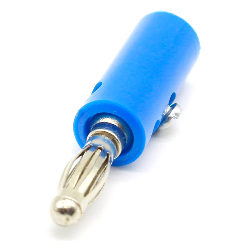 Штепсельная вилка типа банан 4 мм штекер и гнездо для вставки разъема детали