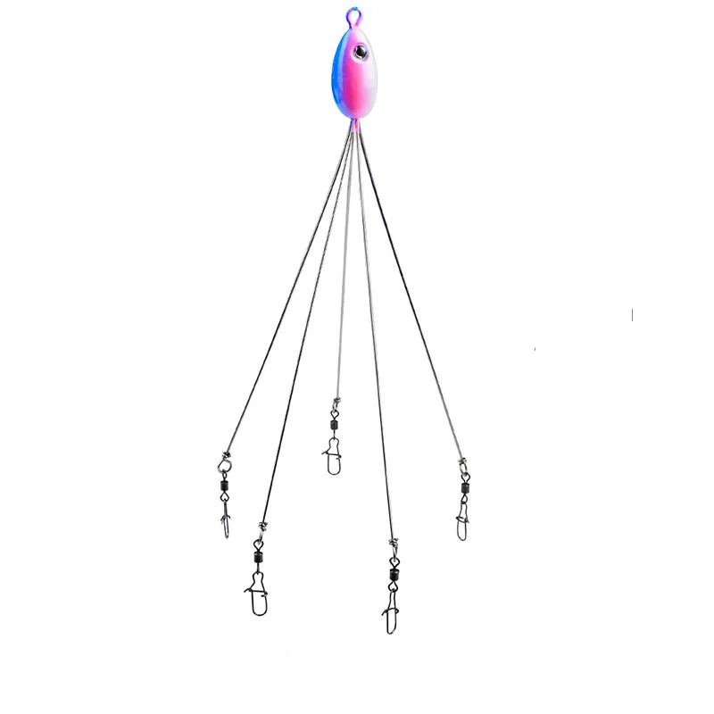 1Pcs High Quality 21cm 3D Fishing Bait Lure Alabama Rig Stainless Snap Swivel Tackle Group | Спорт и развлечения