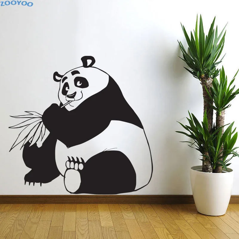 ZOOYOO китайские настенные наклейки панды домашний декор для детей детские обои