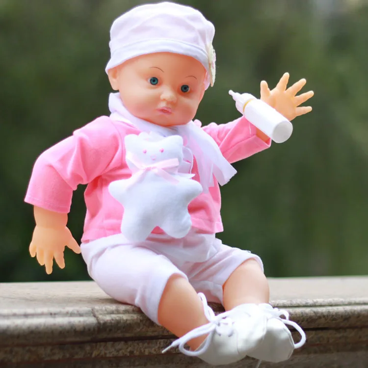 Детская кукла модель для ухода за матери улыбающееся акупунктурное устройство