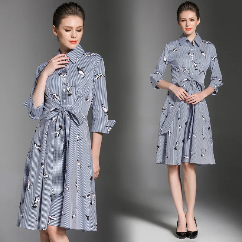 Женское модельное платье с поясом дизайнерское Повседневное высокого качества