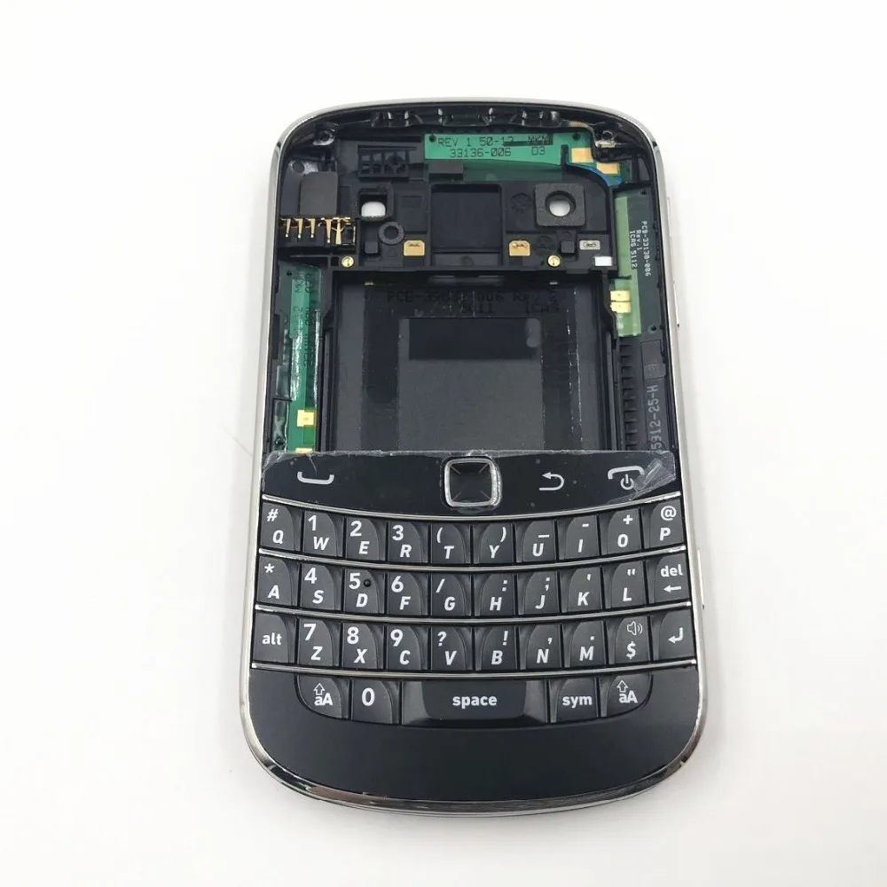 RTBESTOYZ для Blackberry bold 9900 корпус батарейного отсека задняя крышка чехол+ клавиатура
