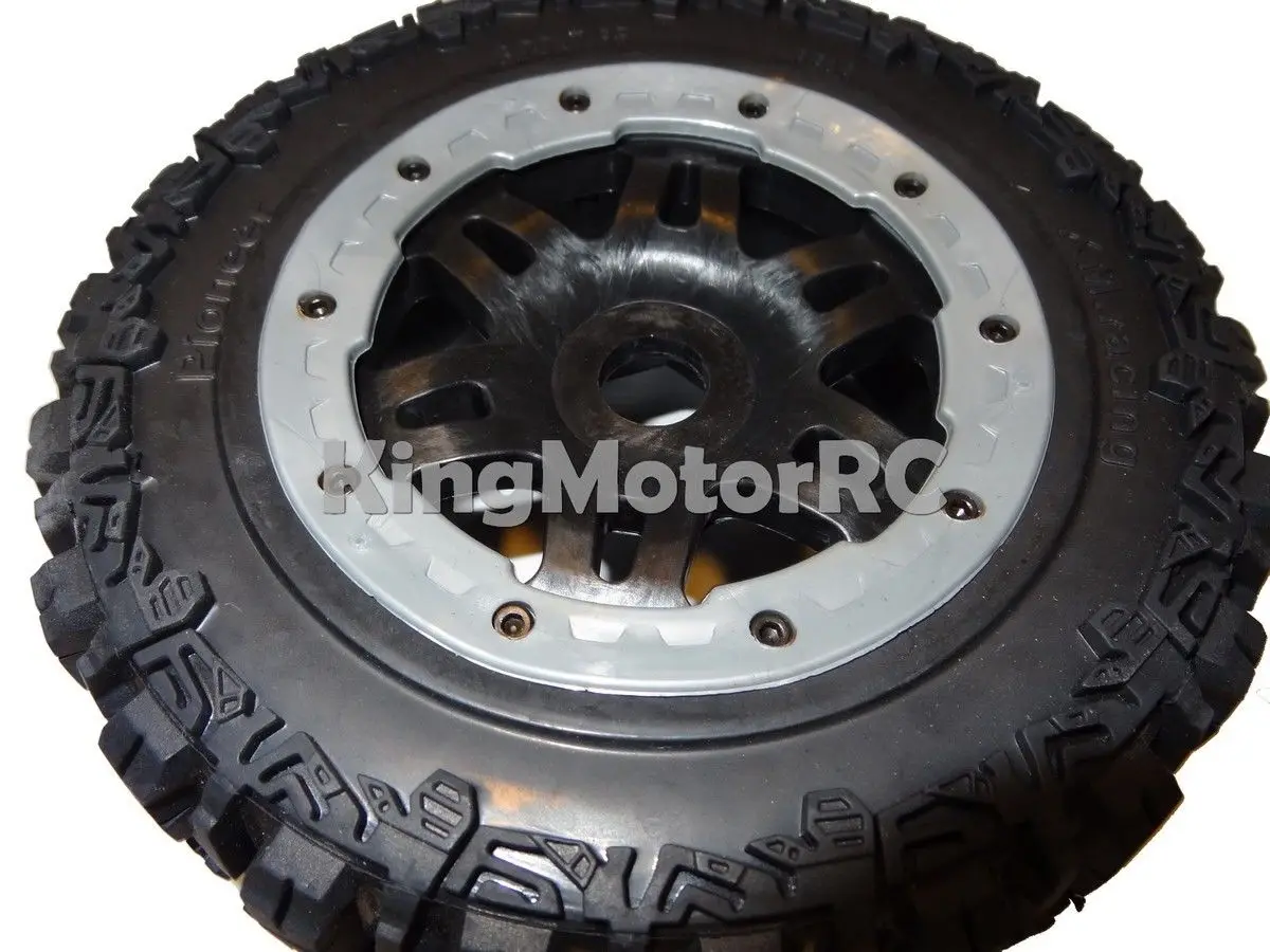 King Motor T1000 GT Pioneer Knobby комплект колес из 4 для HPI Baja 5T 5SC 5ive T Бесплатная доставка