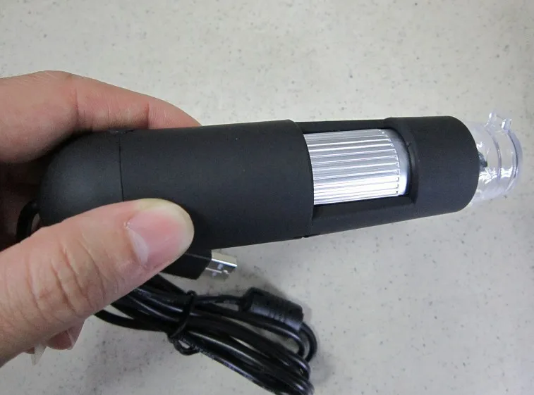 Интерфейс USB электронного микроскопа 1000x цифровой микроскоп ручной фокусировки