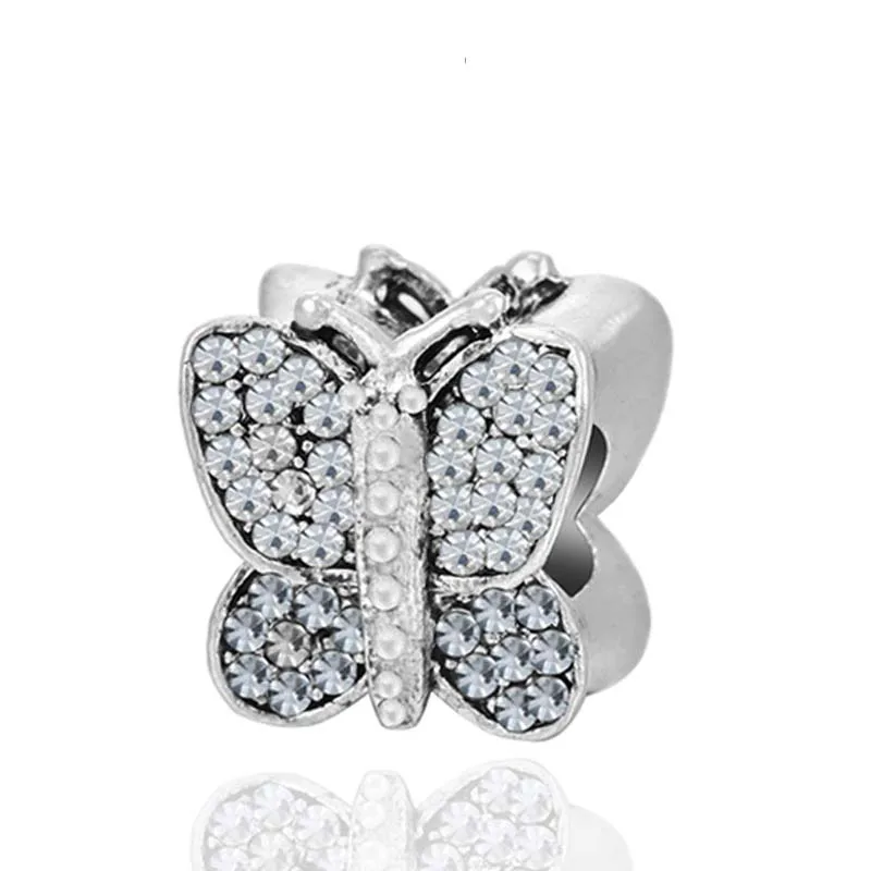A1326-1 1 шт. Европейский Бабочка черепаха сердце дедушка diy бисера Fit Pandora браслет для женщин ювелирные изделия EL182 - Цвет: A1326-1