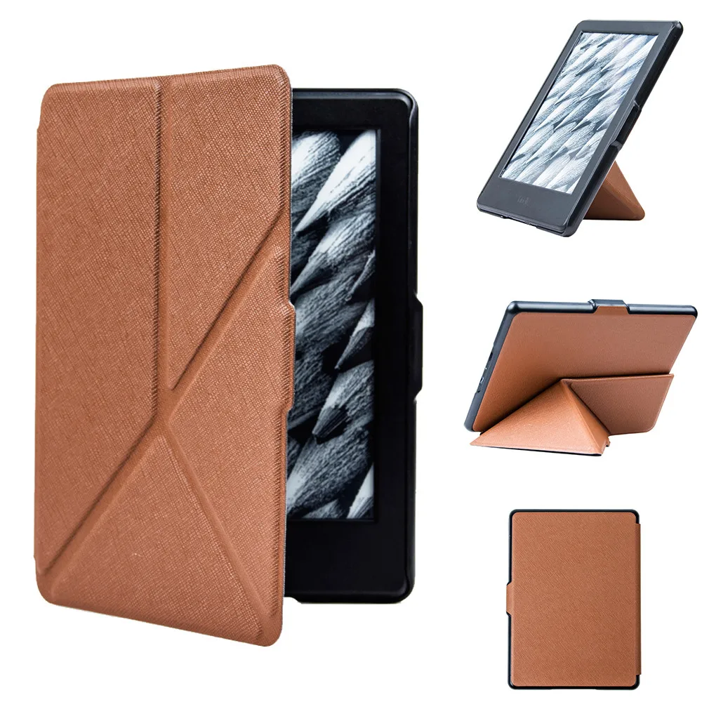 Новые однотонные чехол для планшета с запахом доказательство кобура Amazon Kindle 8th