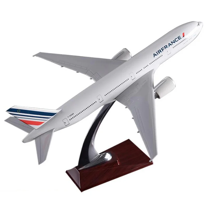 Игрушечные модели самолетов Air Франция Airline 32 см Boeing777 300 литой пластик полимерный