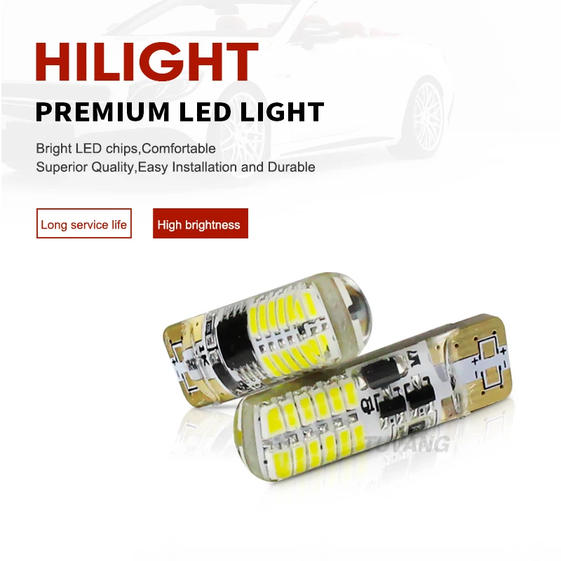 2x T10 с тактовой мерцающей 194 W5W 22 Led 3014SMD T10 светодиодный Прочный блеск+ Авто стробоскоп вспышка два режима Управление автомобильные лампочки