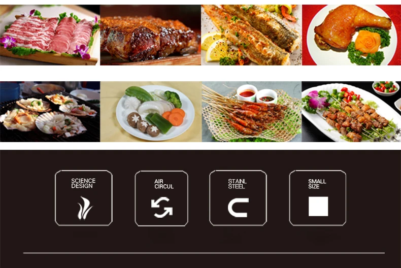 BSWolf портативный Открытый Кемпинг bbq плита 430 нержавеющая сталь гриль маленькая печь утолщение Пикник барбекю инструменты для 2-4 человек