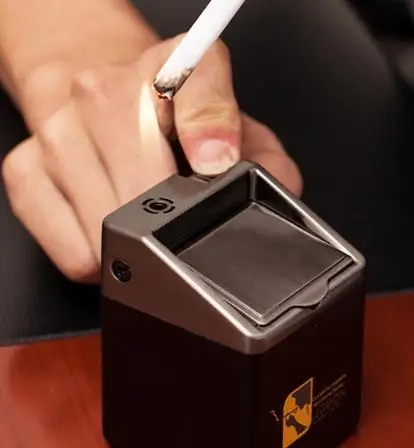 Подлинная JOBON металлическая пепельница для сигарет с газовыми зажигалками, размер 80 мм* 27 мм* 21 мм