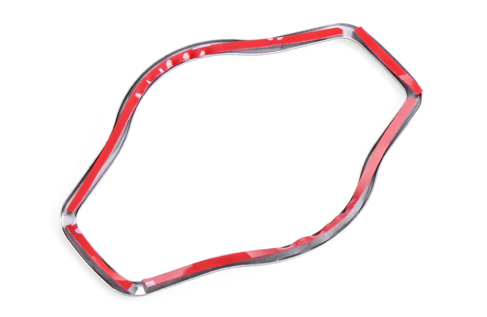 Панель переключателя передней фары автомобиля зеркальная полоса из нержавеющей