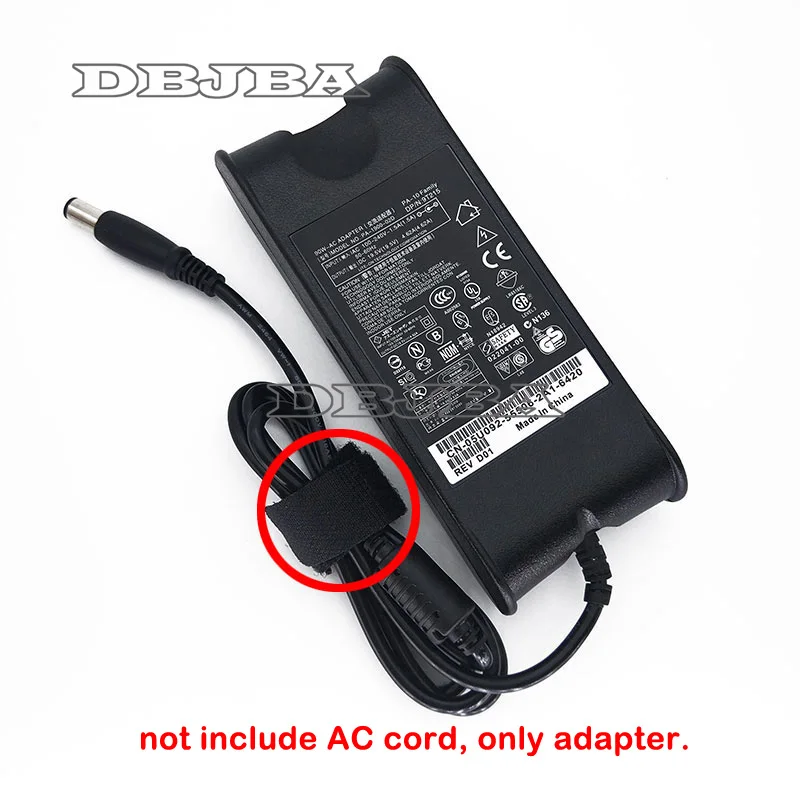 Оранжевый 19,5 V 4.62A AC адаптер питания для Dell Latitude E6540 E7240 E7250 E7440 E7450 зарядное устройство для ноутбука - Цвет: Оранжевый