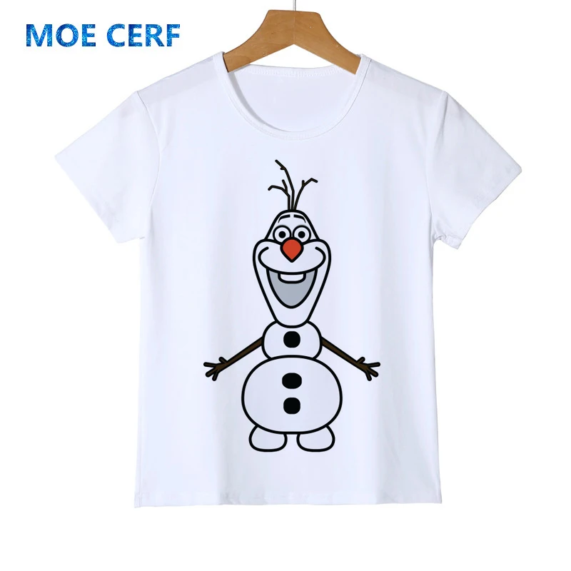 Милые футболки для девочек с принцессами Эльзой и Анной лето 2019 детские футболка