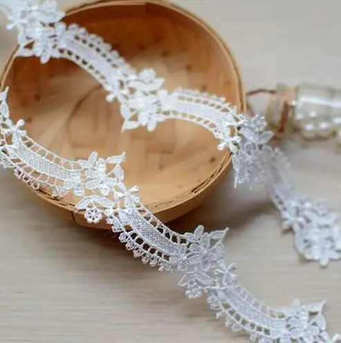 A 3CM WIDTH Черно-белое 3 изысканное водорастворимое кружевное Украшение diy торжественное платье невесты ожерелье кружевные украшения аксессуары - Цвет: A 3CM WIDTH