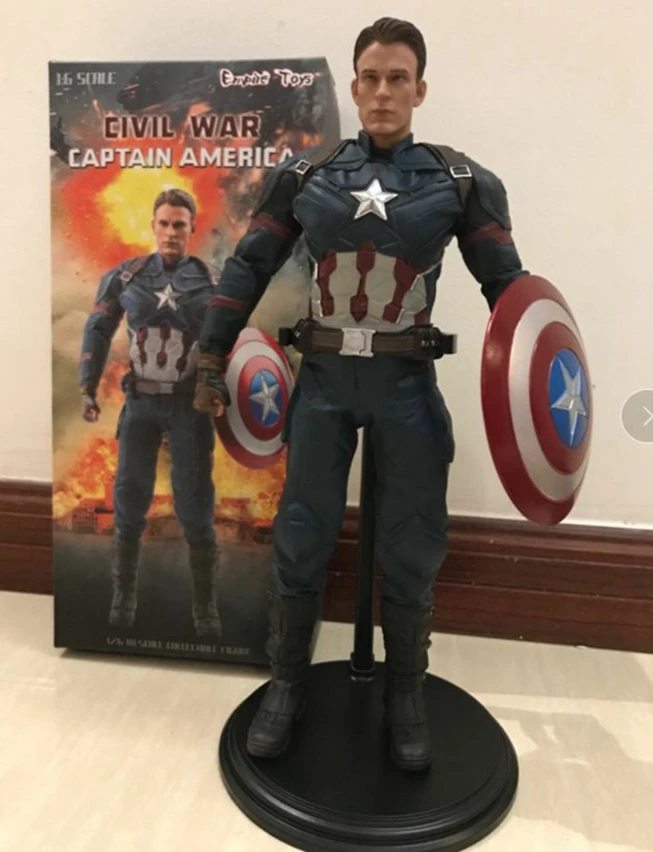 Marvel Капитан Америка 3, Мстители, фигурки, модель игрушки
