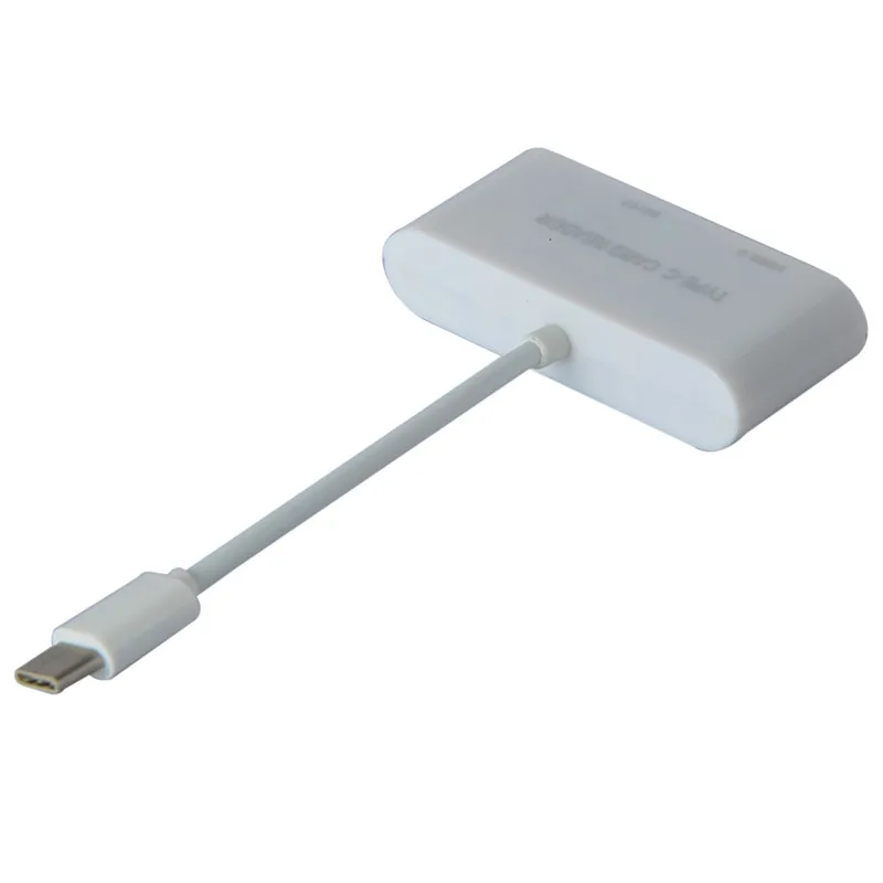 USB 3. 0 Type C кабель 3 в 1 Кардридер высокоскоростной кардридер для планшета Mac Air Pro c OTG