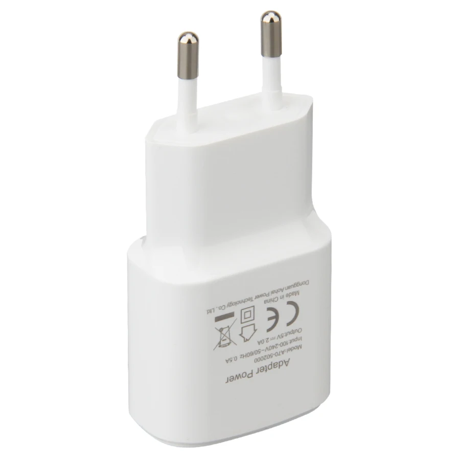 Уровень эффективности VI AC в DC 5 В 2A ЕС вилка USB адаптер питания адаптер переменного тока переключатель питания с CE CB Сертификаты