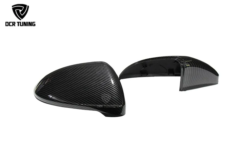 1:1 замена углеродного волокна для Volkswagen VW Golf 7 MK7 R Gti боковые крышки& Golf 6 GTI R20 зеркальная Крышка& для VW CC Passat