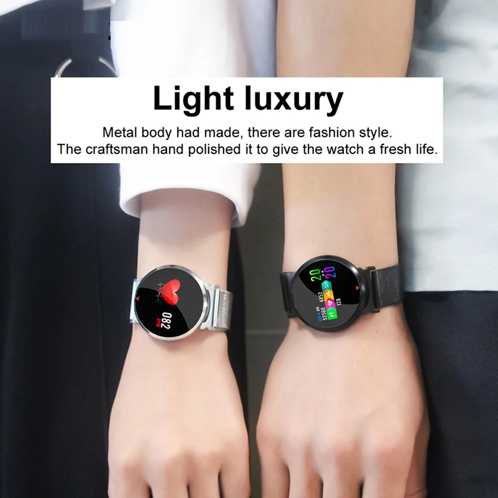 Bluetooth Smart часы Цвет Сенсорный экран для мужчин и женщин Детский Браслет
