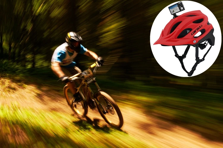 CAIRBULL MTB DVR велосипедный шлем спортивная и экшн видеокамера устанавливаемый велосипедный шлем горный внедорожный велосипедный шлем BMX Casco