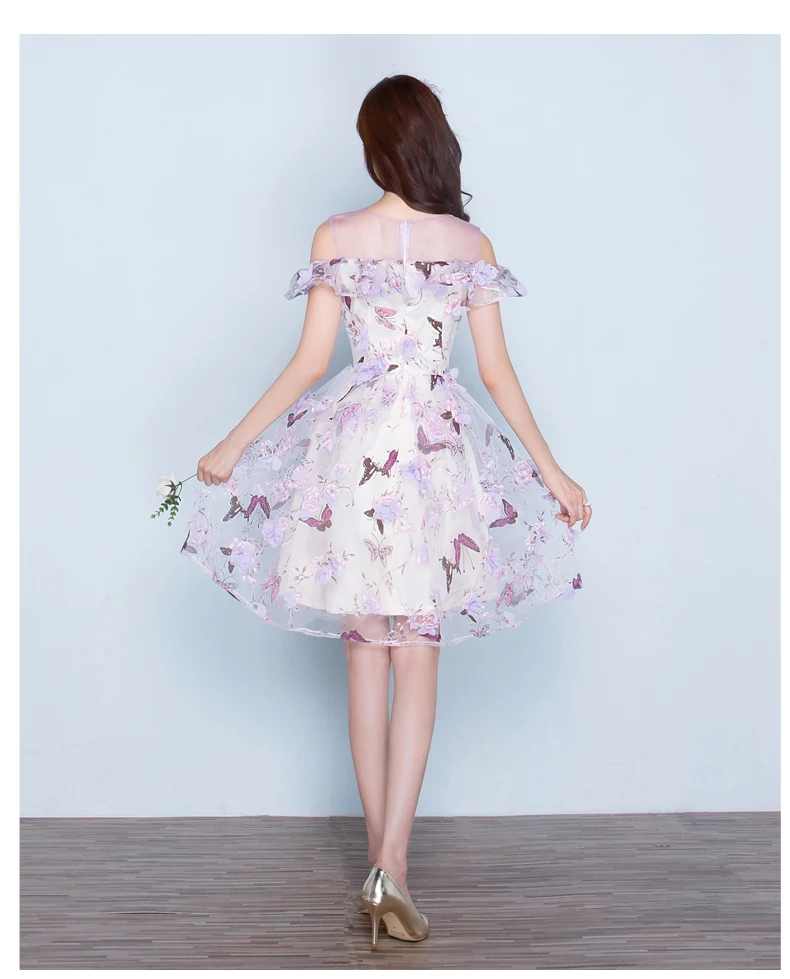 Loverxu Аппликации Pattern Мода Идеальный Вечерние Платья | Свадьбы и торжества